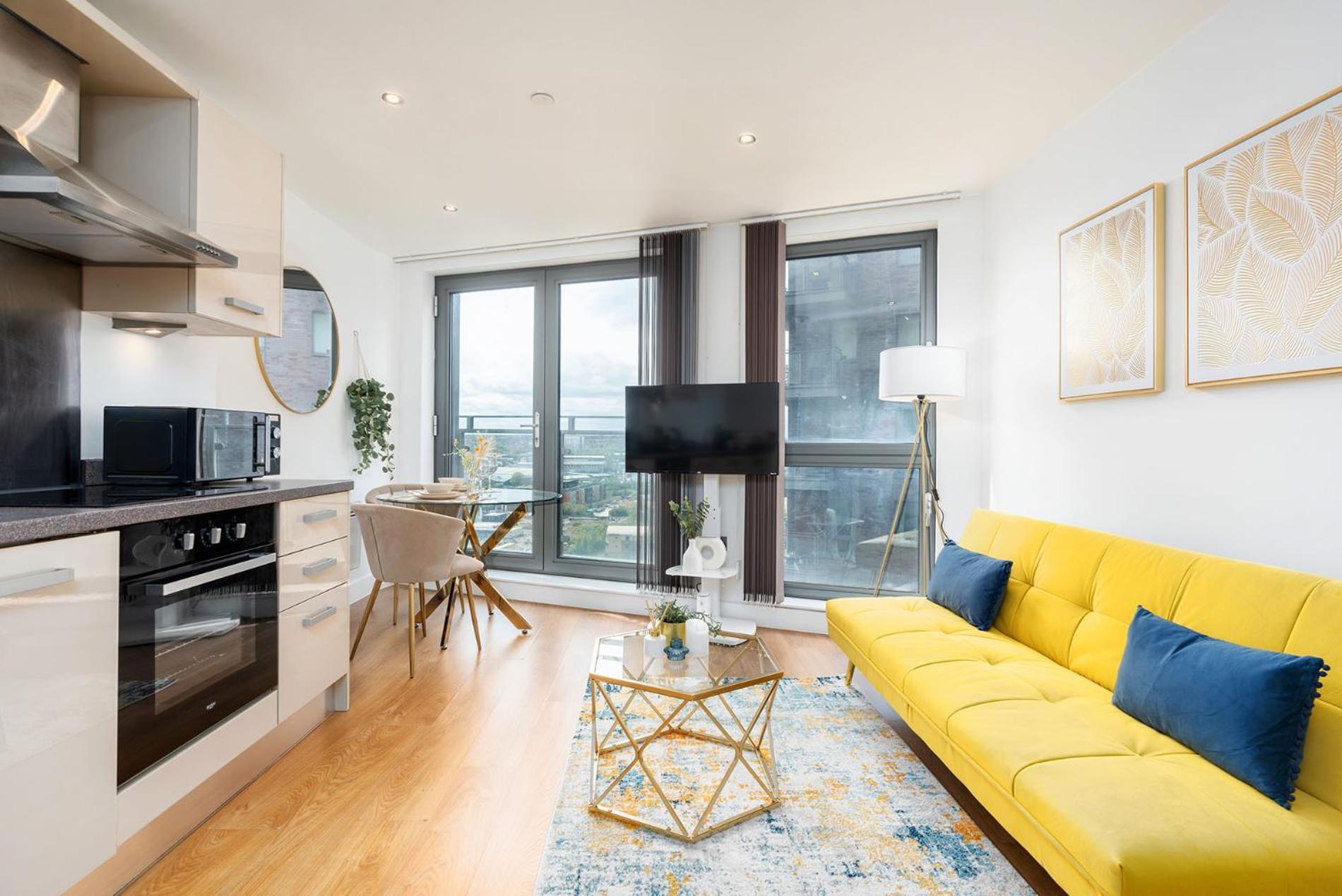Exclusive Apartment - City Centre - Free Parking -Wifi Netflix- Juliet Balcony Leeds  Buitenkant foto